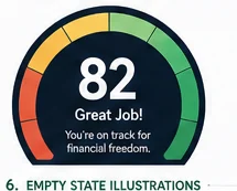 Financial Health Score visual